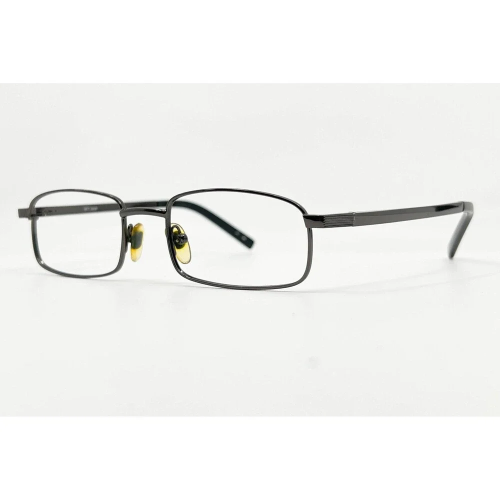 OPTI Design Diego Eyeglasses Mens Gunmetal Metal Rectangular D9501H 49-19-138